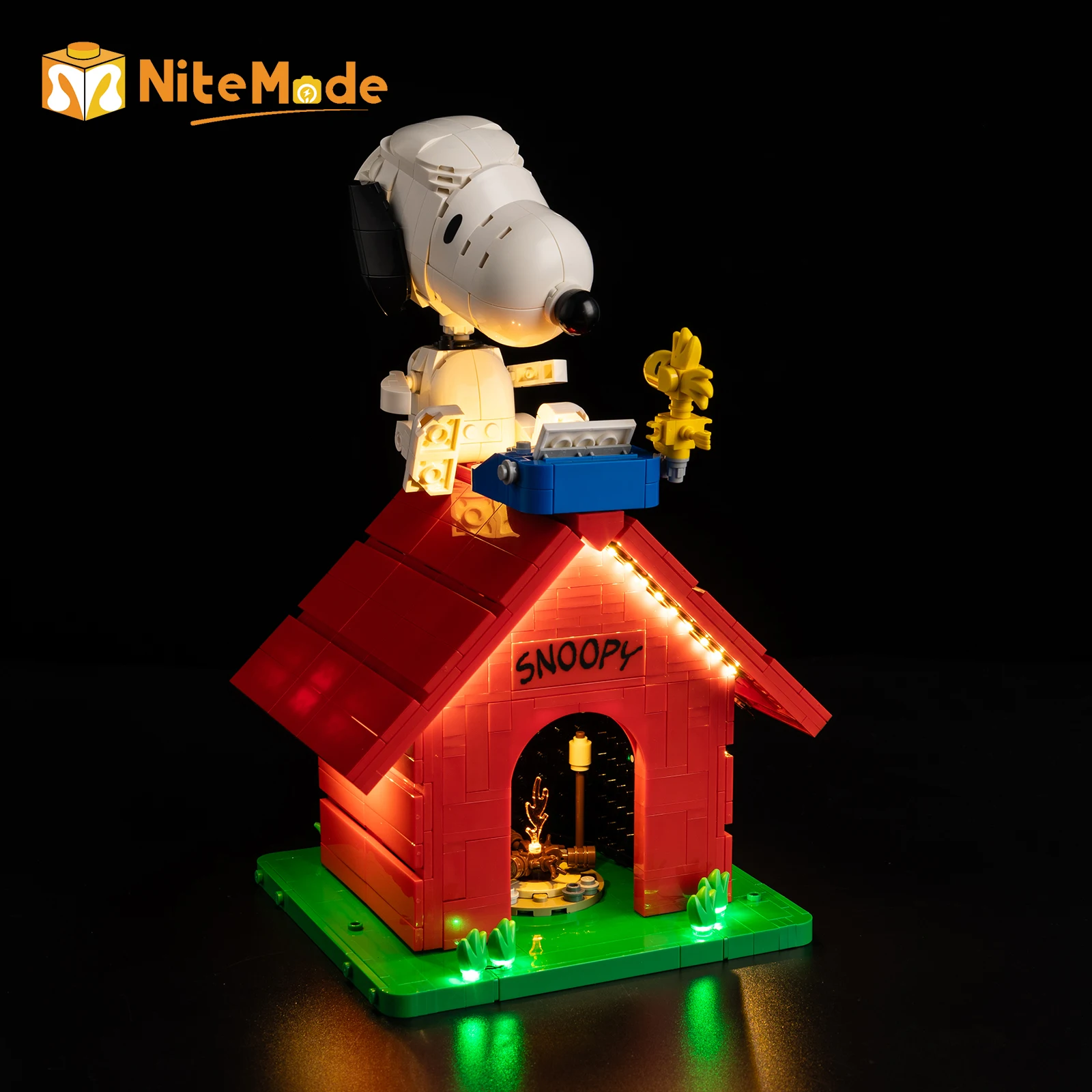 Led Light Set Suitable for LEGO Peanuts: Snoopy's Doghouse 21368 Building Blocks