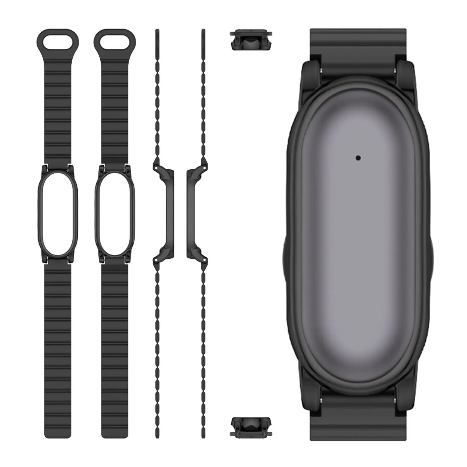 

Магнитный силиконовый ремешок для часов PLAUD NotePin/NotePin S, износостойкий, гибкий, с защитным чехлом из поликарбоната для деловых встреч/лекций
