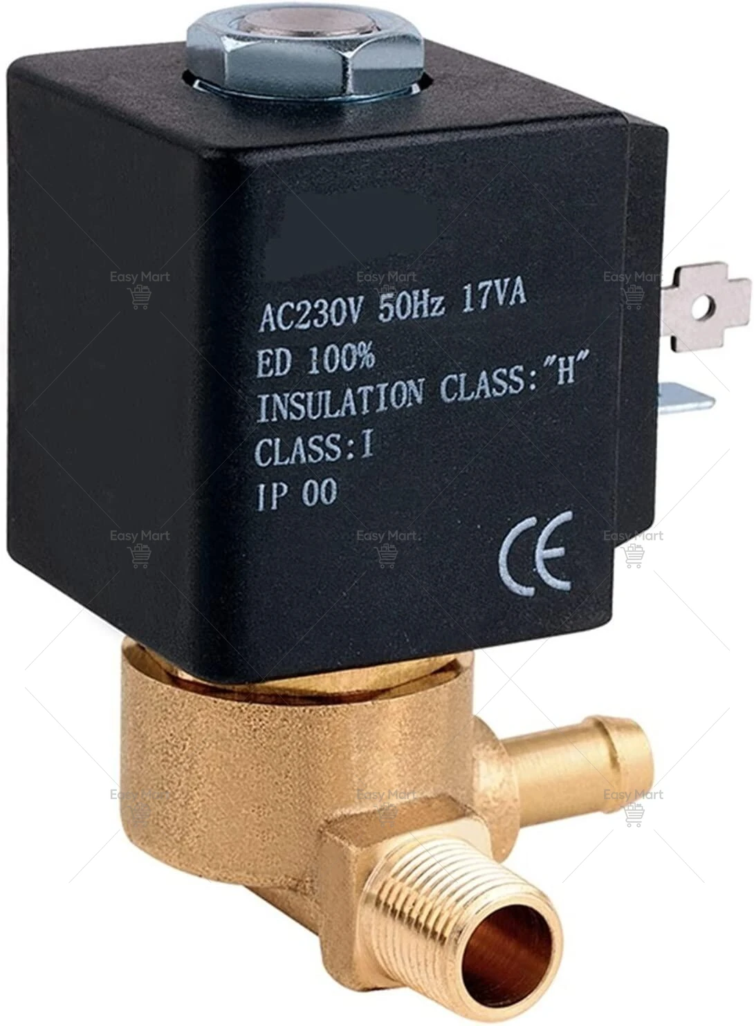 Jiayin JYZ-5 2/2 Way AC 230V 50Hz G1/8 Normally Closed Electromagnetic Solenoid N/C Gas Stream Generator
