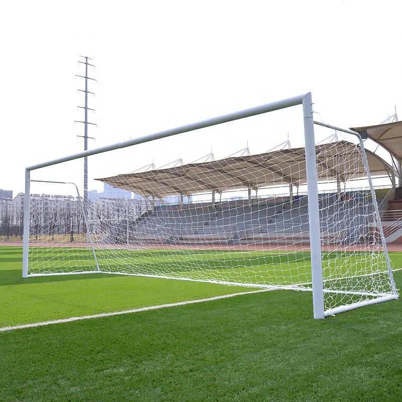 Porta da calcio portatile per sport di squadra in alluminio a grandezza naturale Porta da calcio per allenamento