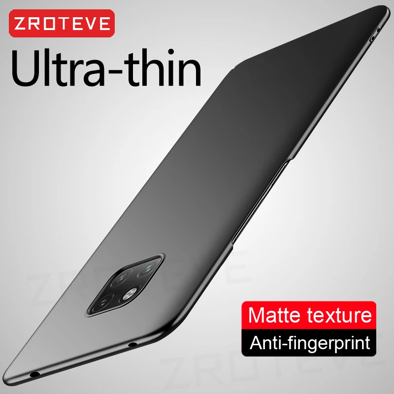 Für Mate 20 Pro Fall ZROTEVE Ultra Dünne Matte Harte PC Abdeckung Für Huawei Mate 20X20X Mate20 Lite Stoßfest telefon Fällen