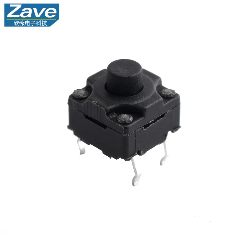 8×8×7.5mm Through-hole Waterproof Tactile Switch, 8X8X8 / 10MM, Special for Induction Cooker & Soymilk Maker