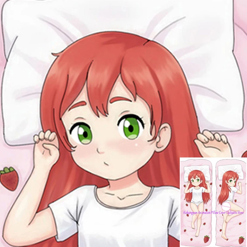 

Dakimakura Anime Pillow Cover Maisie Double Sided Print 2Way Bedding Festival Gifts Gifts