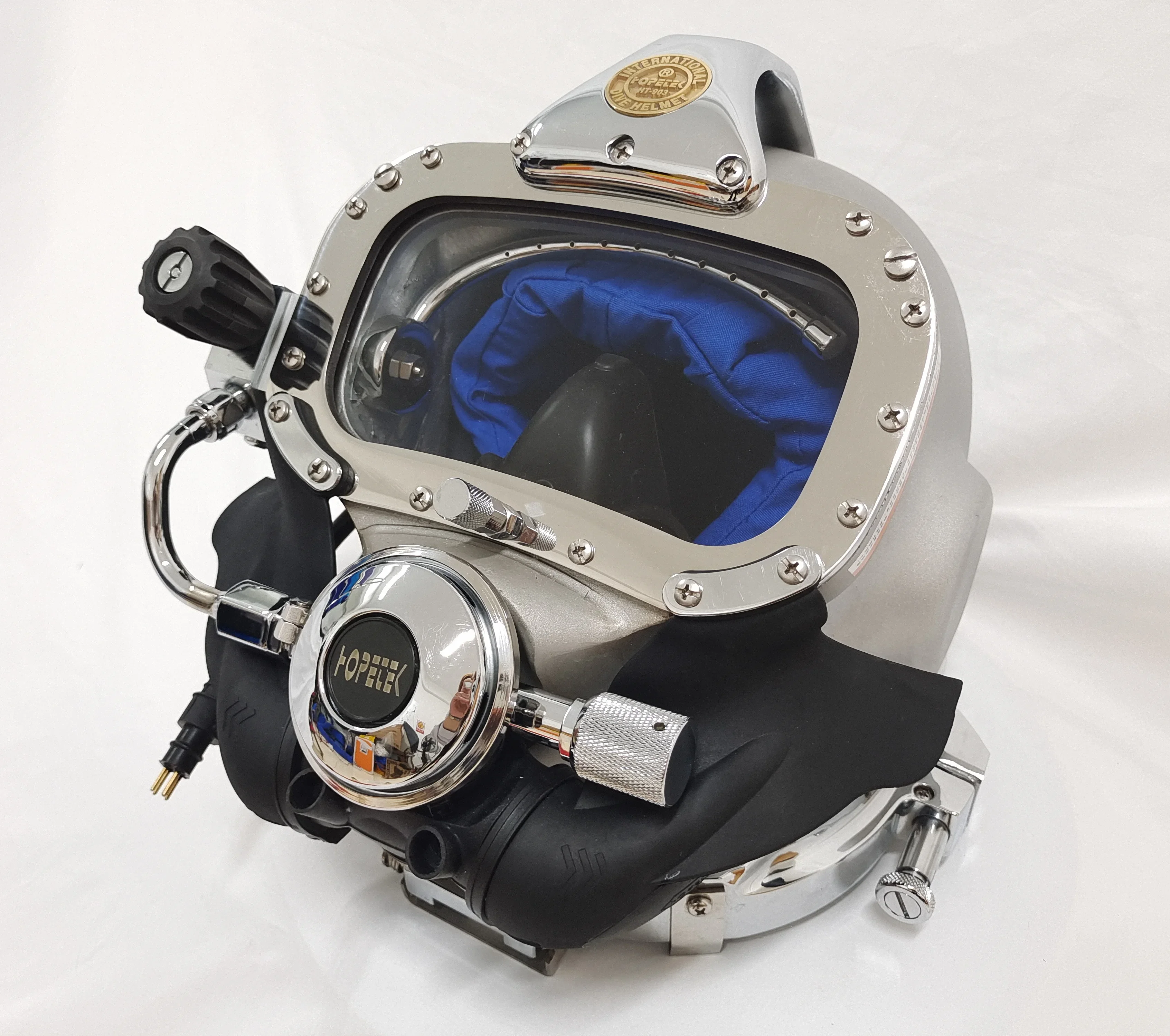 HOPETEK Factory Direct Sale Commercial Diving Salvage HT-901 Diving Helmets  Commercial Diving Equipment