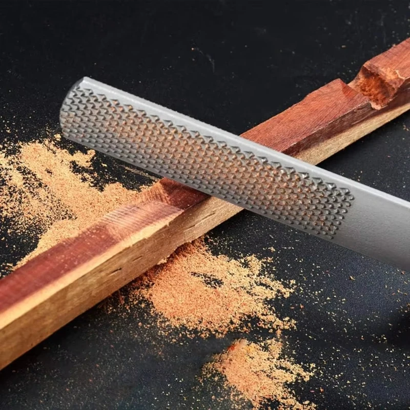 1/3pcs 4‑in‑1 Woodworking Special File Hand File Round Rasp Half Round Flat Needle Files Wood Rasp Set Wood Metal Sharping Tools