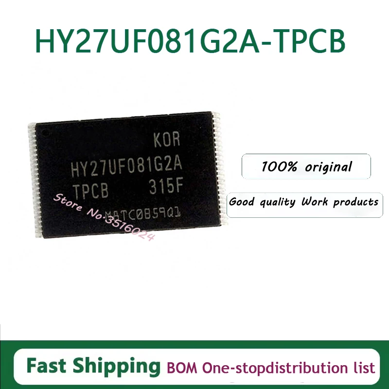 10PCS/lot  【128MB】HY27UF081G2A-TPCB HY27UF081G  TSOP 100% NEW