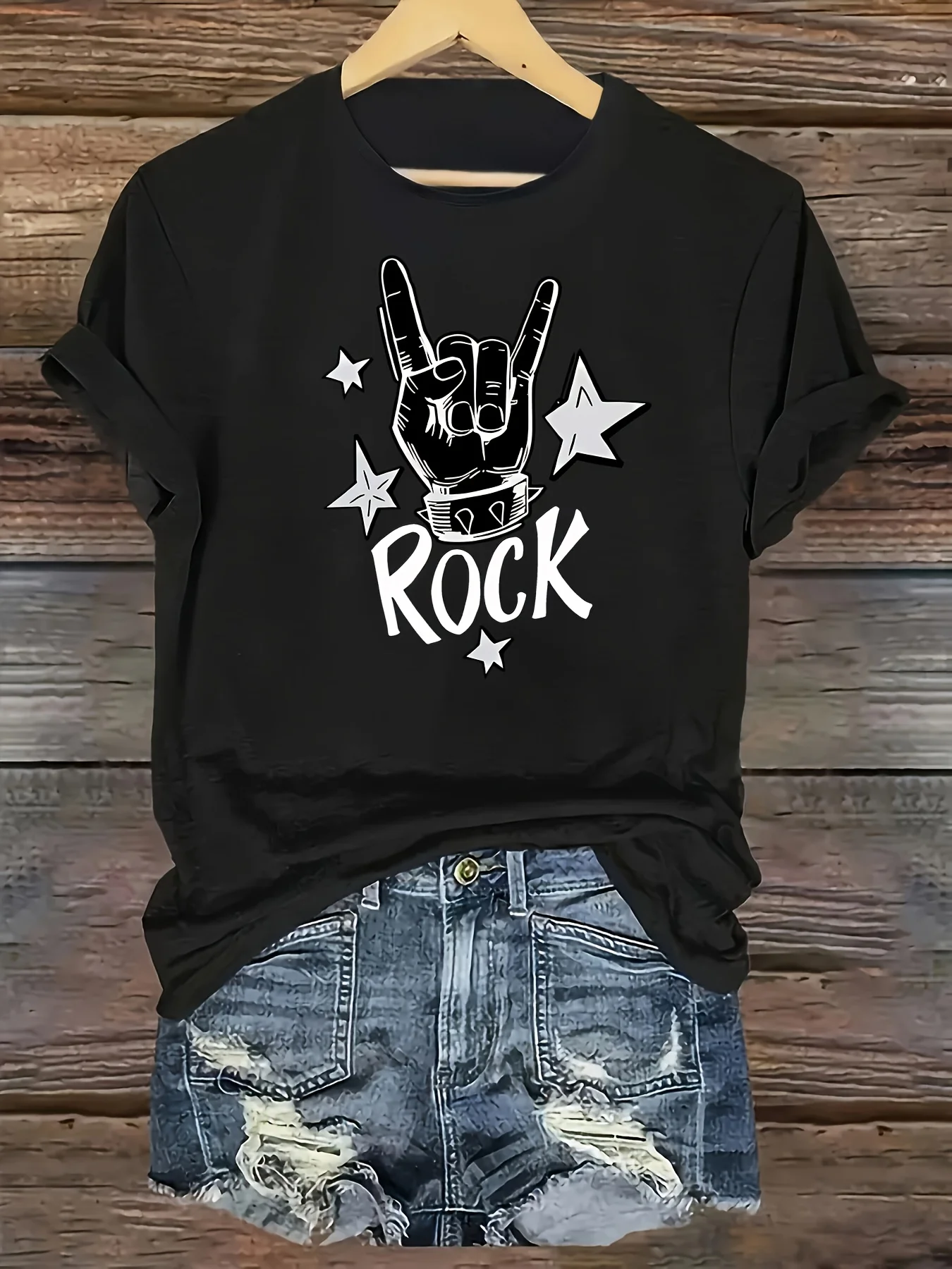 

Refreshing and Simple Fashionable Hoodie Sleeved T-Shirt Printing Trend and Comfortable Skin-Friendly
