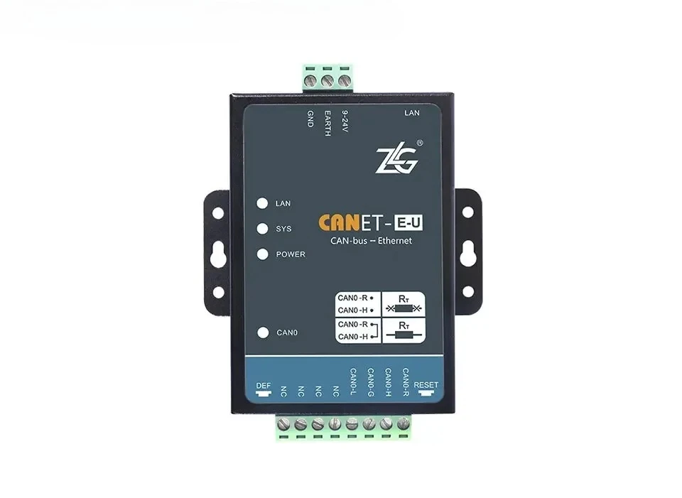 

ZLG CAN bus to Ethernet Industrial Grade High Performance Ethernet to CAN Converter CAN-bus Analyzer Free Software CANET Series