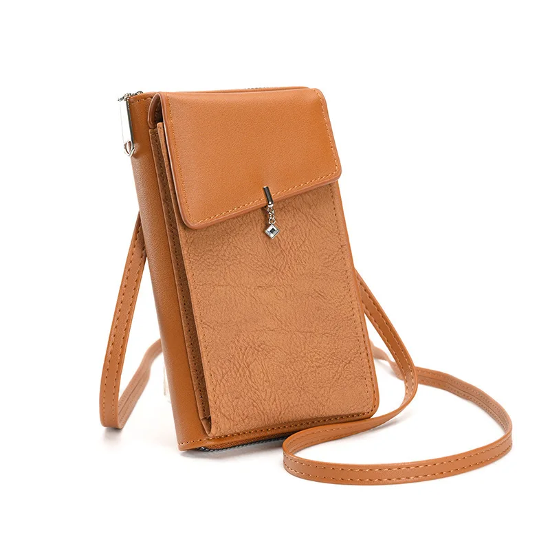 2025 New Mobile Phone Bag, Women's Messenger Light Zipper Shoulder Bag, High-end Mobile Phone Bag, Fashionable and Versatile
