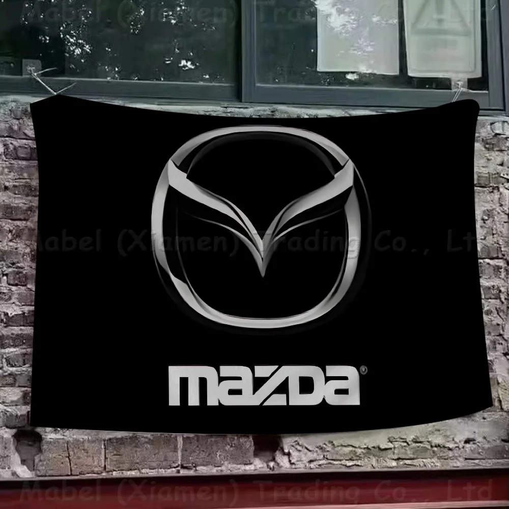M-Mazda CX-5 Car Banner Estilo INS Decoración de Fiesta al aire libre Bandera de atmósfera