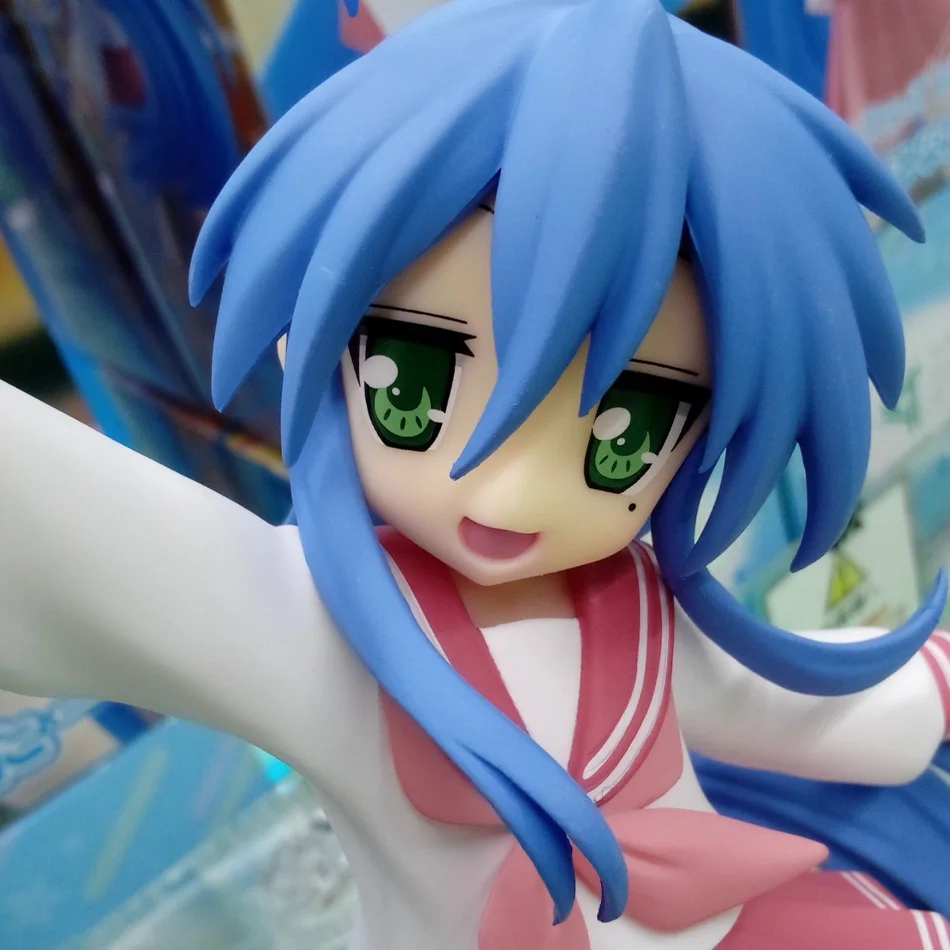 Lucky Star Izumi Konata Kagami Konata Tsukasa Konata Trio-Try-iT Figur Anime Actionfigur Sammlerstück Modell Spielzeug Geschenke Großhandel