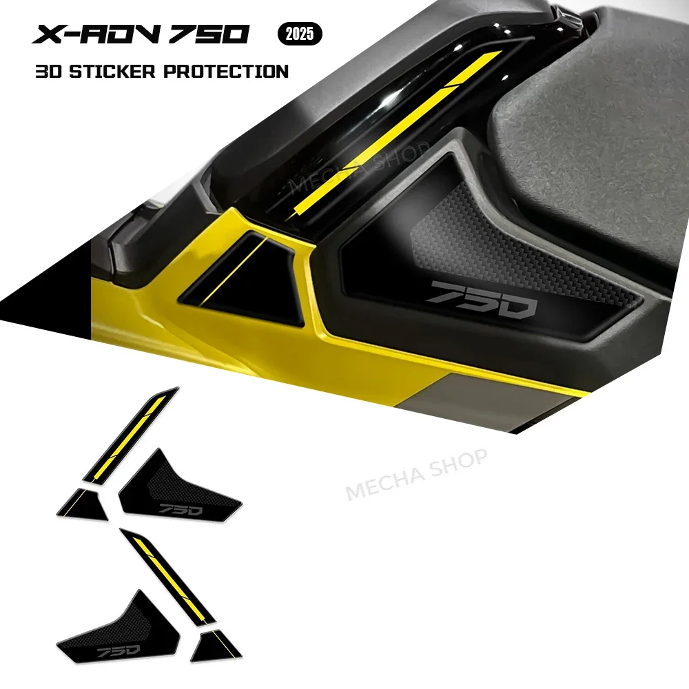 For X-ADV 750 XADV 750 2025 2026 Motorcycle Accessories 3D Sticker Decal Protection Kit