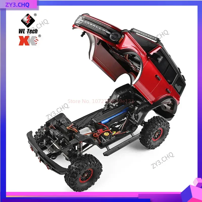 

Оригинальная новая копия модели Bronco 1:10, внедорожный высококачественный радиоуправляемый автомобиль 4wd Wltoys 104020 с электрической лебедкой, двухскоростная передача