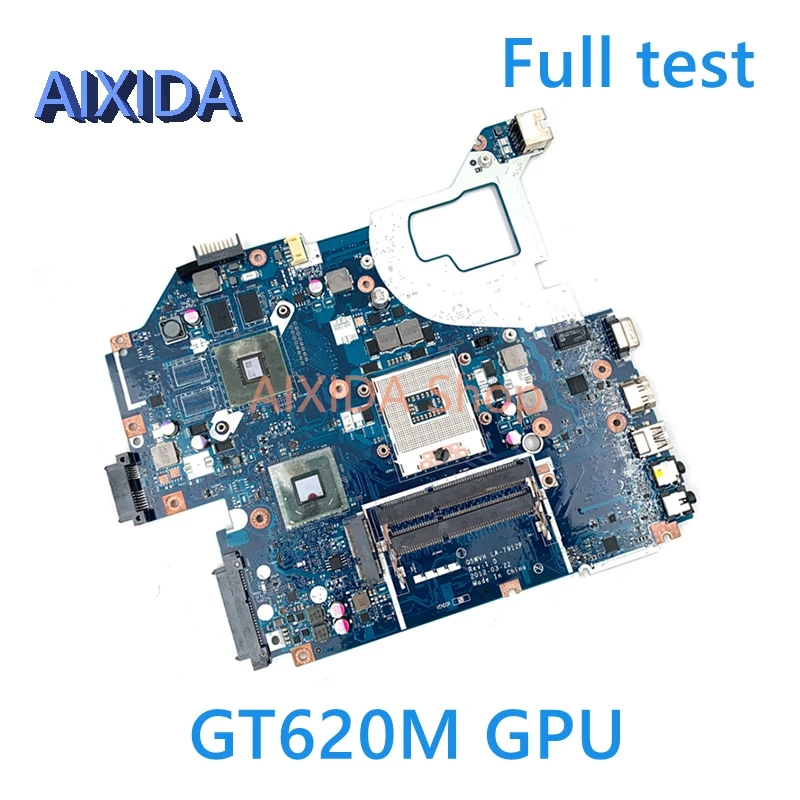 

AIXIDA Q5WVH LA-7912P NBY1711001 NB.Y1711.001 For Acer aspire V3-571G V3-571 Laptop Motherboard GT620M GPU HM77 DDR3 Mainboard