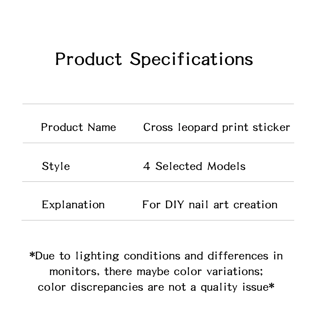 1 قطعة ثلاثية الأبعاد أنيقة ليوبارد طباعة ملصقات الأظافر عالية الجودة عبر ستار الشارات المألوف مانيكير الفن تصميم مسمار ديكور لوازم