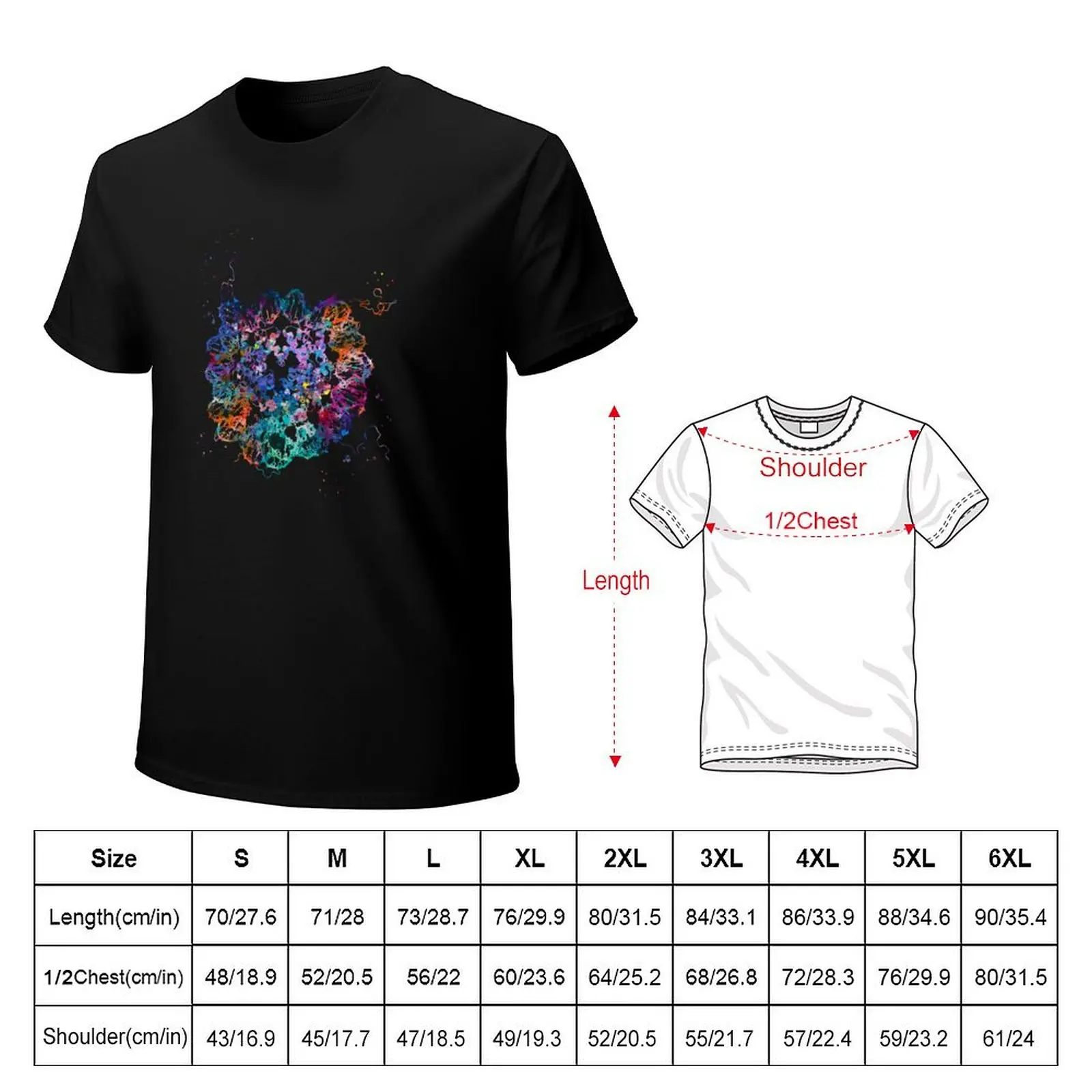 DNA Crystal Structure T-Shirt Construction Work Tee Shirt
