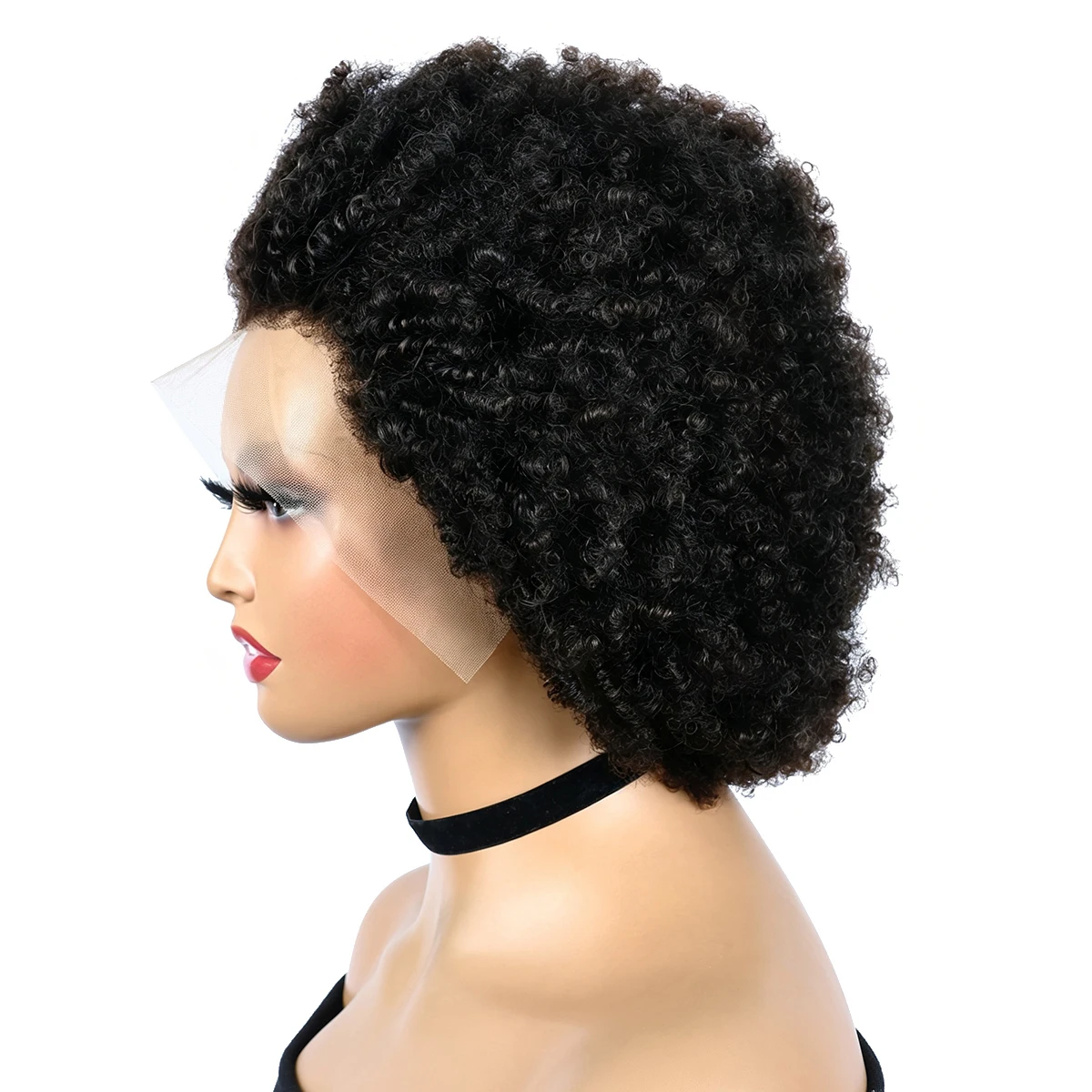 Miss Rola Afro kinky Curly Wigs Brazilian Brown 13x4 Lace Front Human Hair Wigs Remy Natural Afro Kinky Lace Frontal Wigs 250%