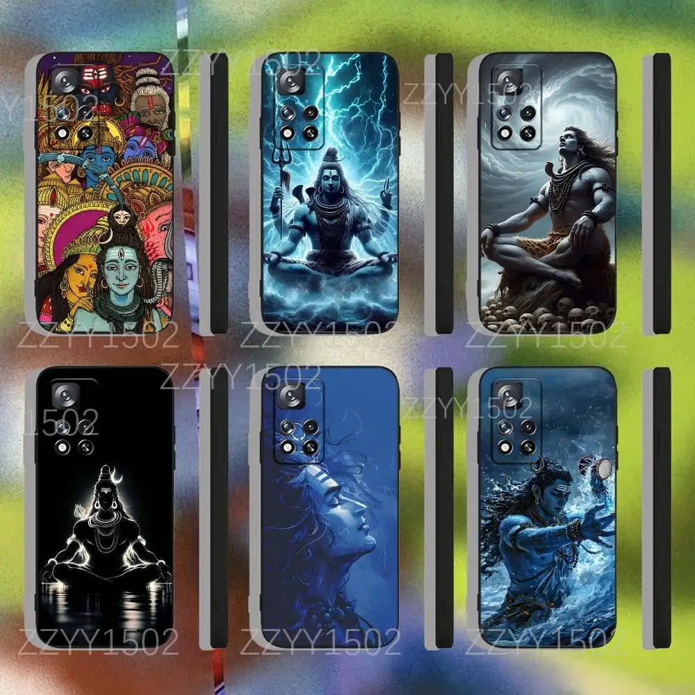 

Lord Shiva M-Mahadev Of India Phone Case For Samsung S25,S24,Ultra,S20,S30,Plus,S22,S23,Ultra,Plus,5G Black Silicone Soft
