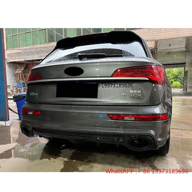 سيارة Q5 SQ5 المصد الأمامي ترقية RSQ5 نمط الجبهة المصد الخلفي الناشر طقم الجسم لأودي Q5 SQ5 B9.5 2022 2023 2024 2025