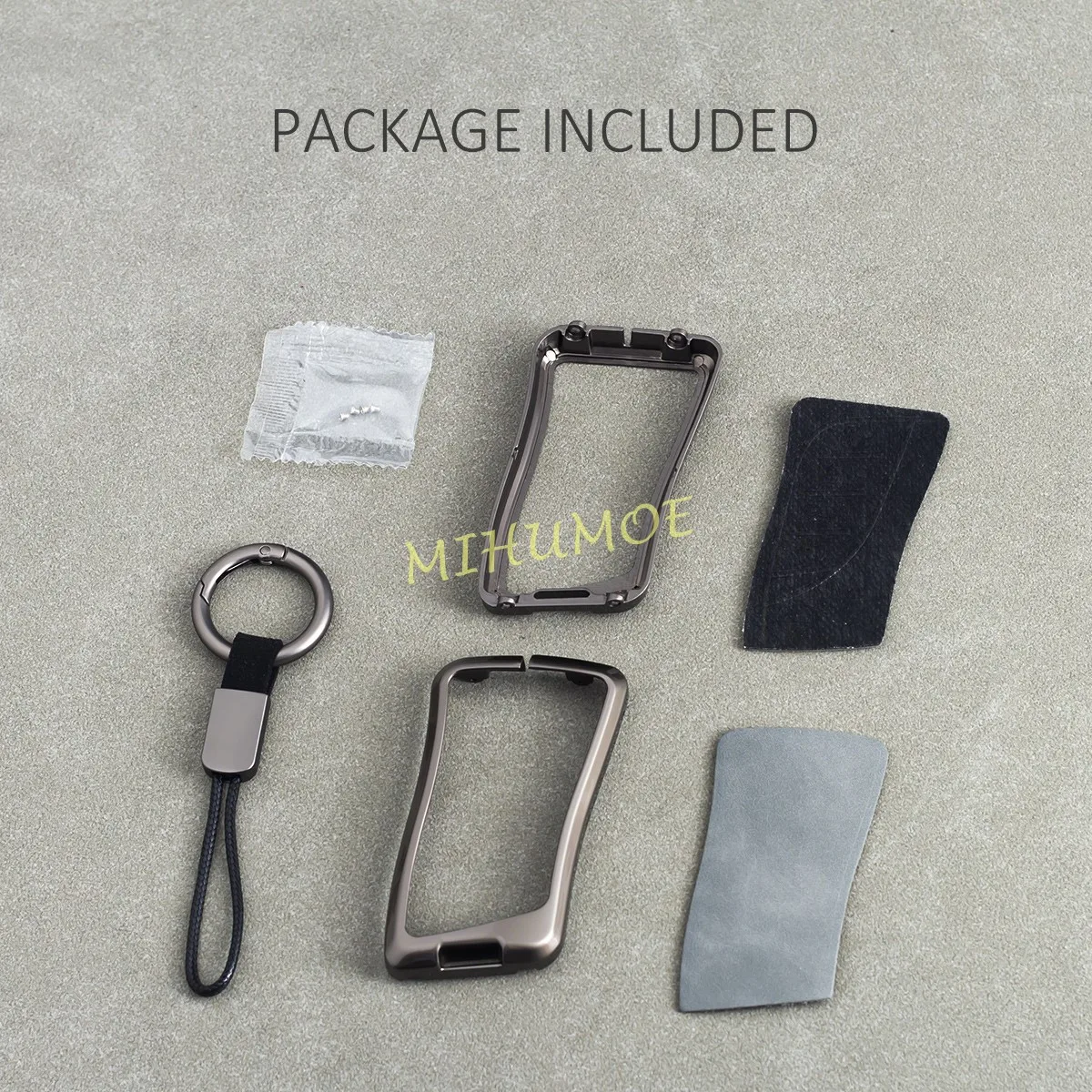 Metal Leather Car Key Fob Case Cover Keychain For Lexus ES NX RX UX RZ LC LS LX LM TX 200 250 300 350 350h 400h 450h Accessories