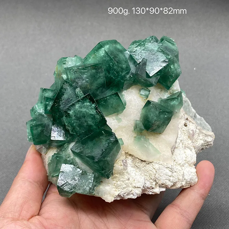 

100% Natural green fluorite Mineral specimen cluster Stones and crystals Healing crystal Free shipping