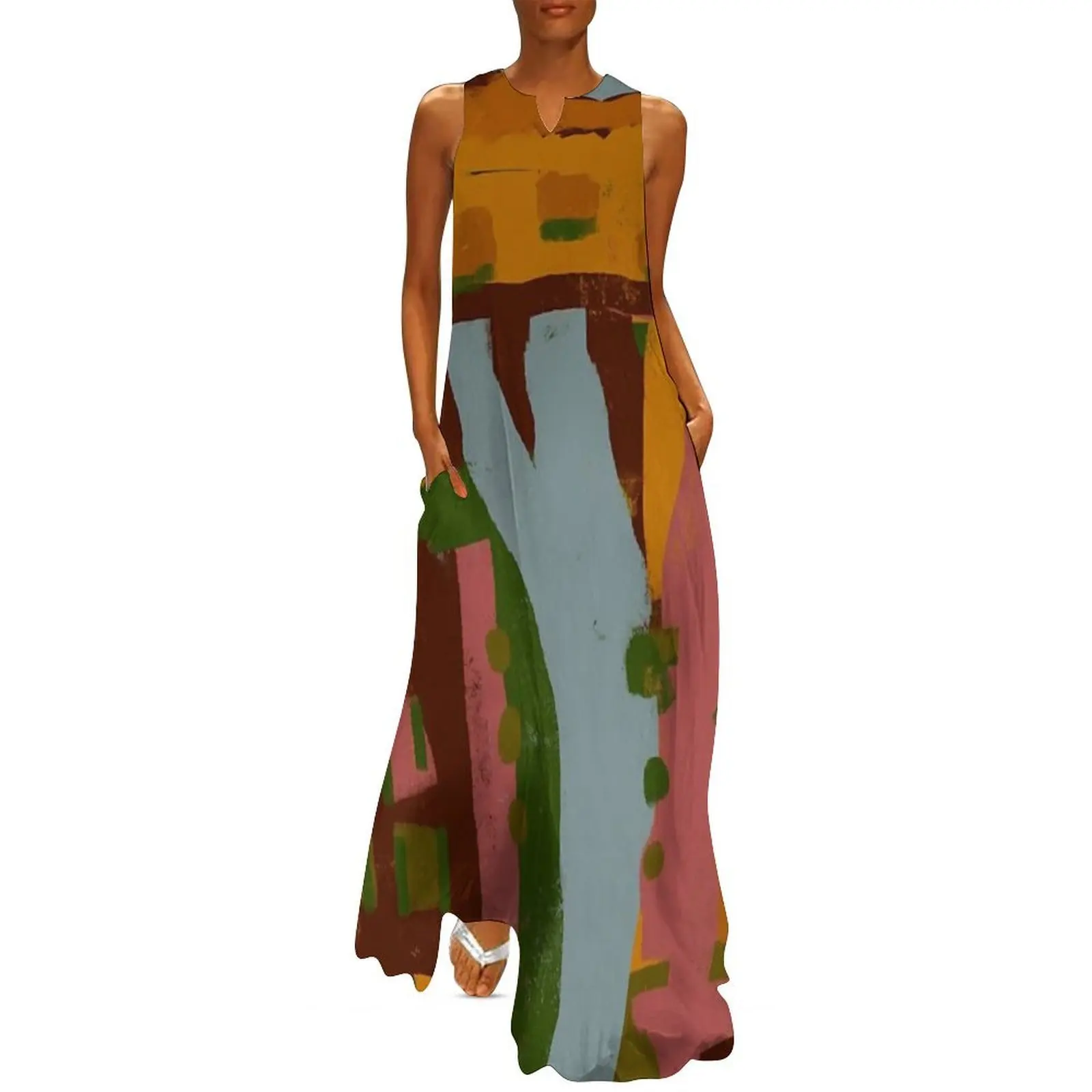 

Ponte Vecchio Long Dress dresses for womens 2025 Woman clothing Women's summer dress summer dress for women 2025