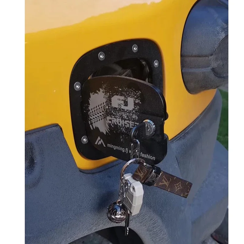 لخزان الوقود من سبائك الألومنيوم المعدل من Toy ota FJ Cruiser مع قفل