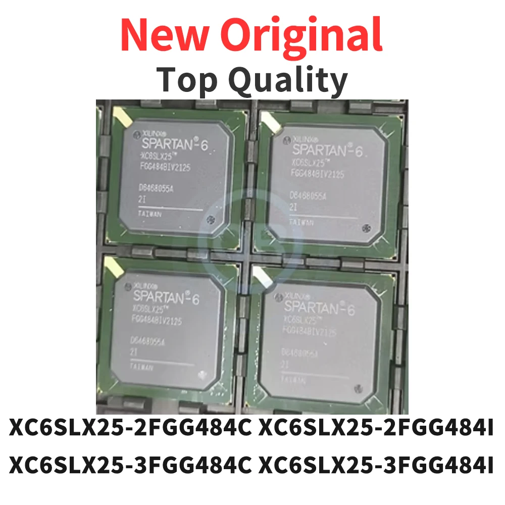 

(1 шт.) XC6SLX25-2FGG484C XC6SLX25-2FGG484I XC6SLX25-3FGG484C XC6SLX25-3FGG484I XC6SLX25 FGG484 BGA484 Происходящий чип
