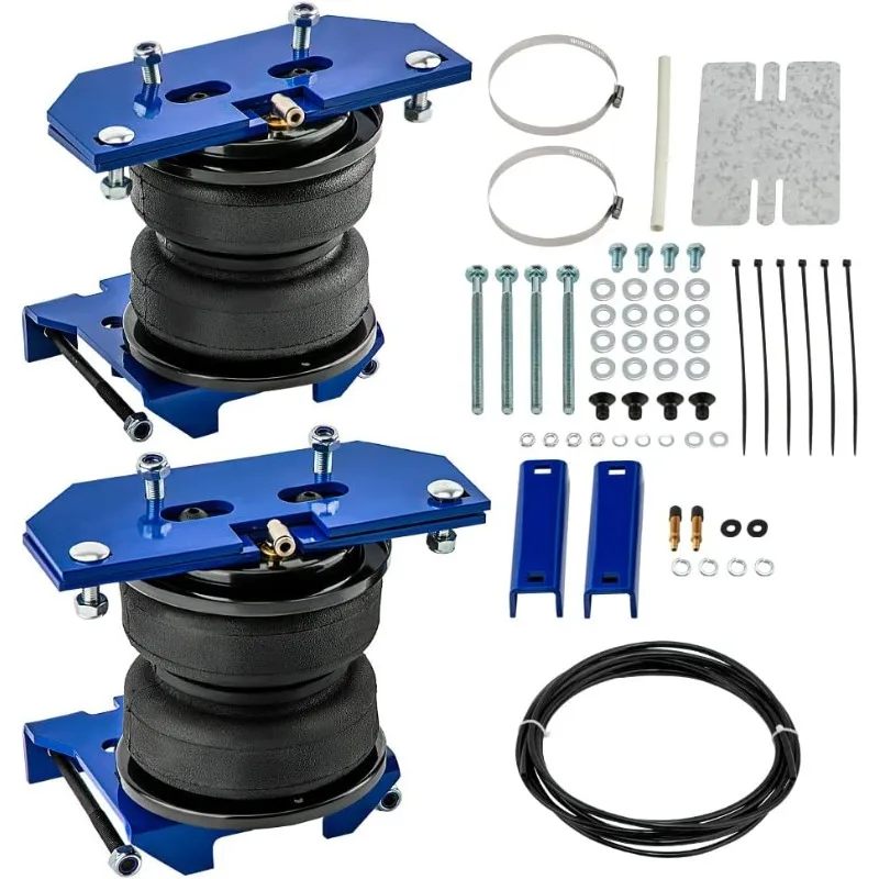 Air Bag Suspension Kit, up to 5000 lbs, Air lines, Valve, Mounting Bracket, Hardware for Dodge Ram 2500 2003-2013 4WD