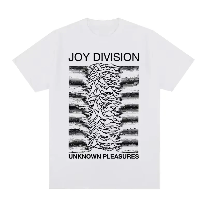 2026 New Cool Joy Division Creative Line Print Summer High Quality Casual Comfortable Men's T-Shirt Trendy Street