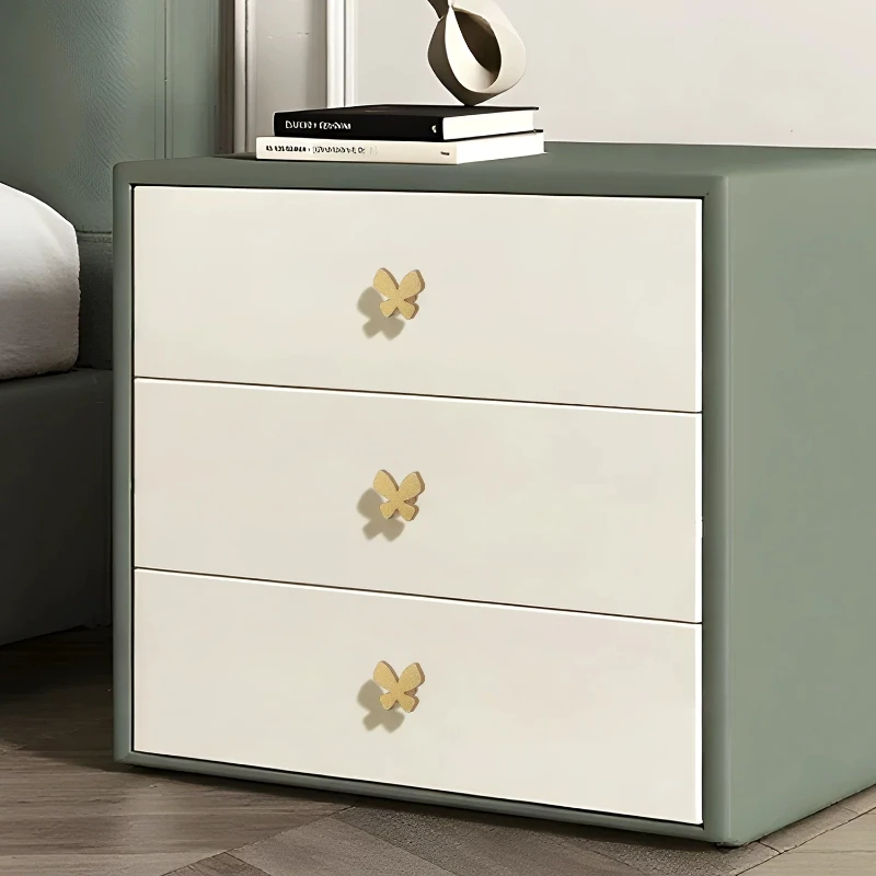 Brass Furniture Symmetrical Butterfly French Light Luxury Creative Furniture Cabinet Door Wardrobe Bedside Table Drawer Handle