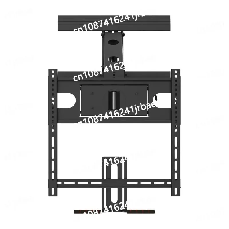 

Above Fireplace Pull Down TV Mount for 44" to 80" Screen TVs to 90 lbs, auto-straightening, Adjustable Stops