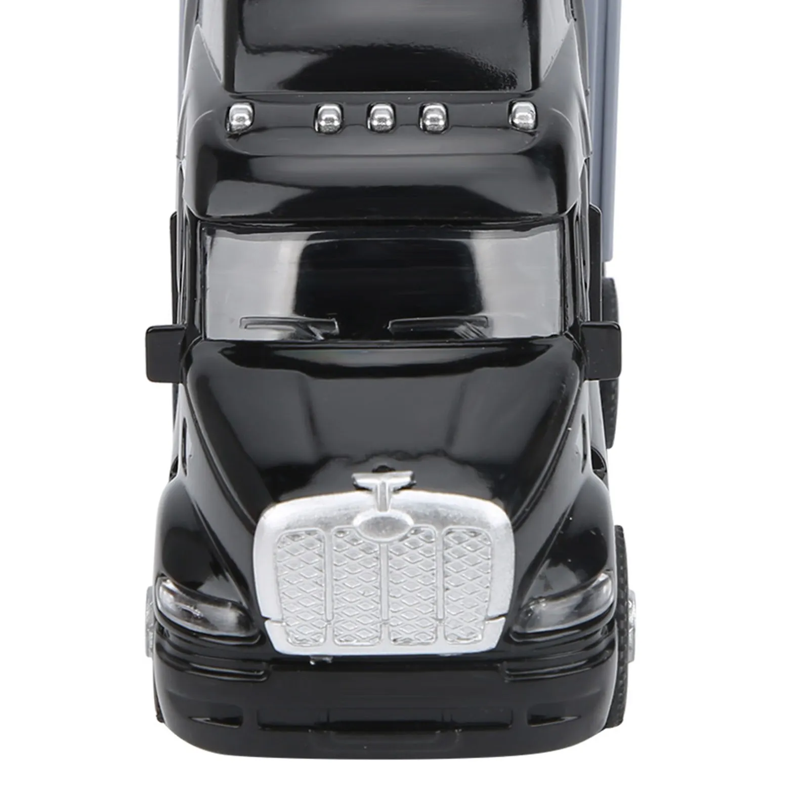 Modèle de voiture en alliage, conteneur de Simulation en alliage, modèle de voiture pour enfants, voiture à tirer avec son et lumière, voiture pour enfants