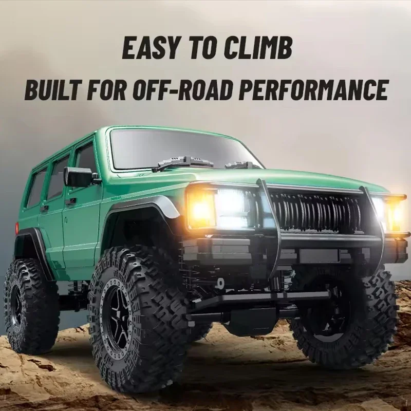 JJRC C8809 1/18 RC Car 2.4G Remote Control Crawler 4WD Electric Climbing Off-Road Model Car Toys for Children view 6