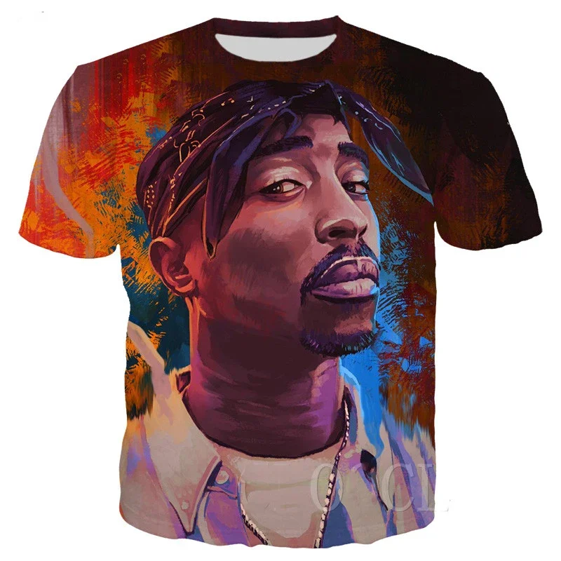 T Shirt Rapper Star 3d Print Streetwear Men Women Casual O Neck T Shirt Rap Singer Hip Hop Music Tees Clothing Tops