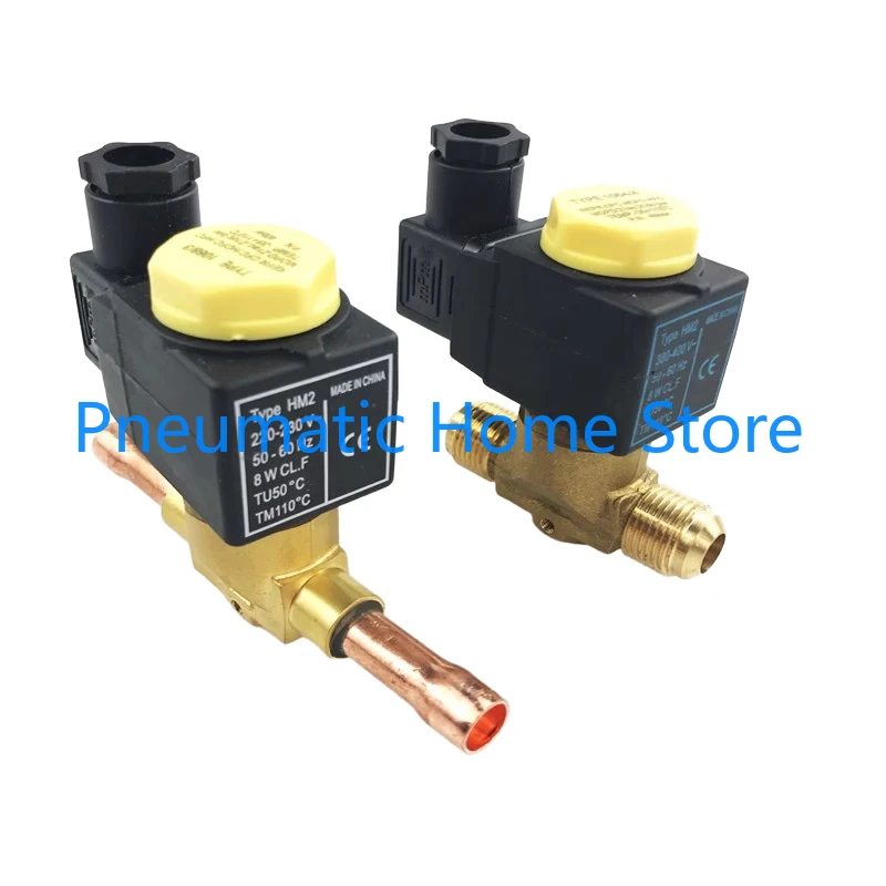 

Normally Closed Solenoid Valve Controller Switch 1020-2 1028-2 1064-3 1078-4 One-way Screw Port/Welding Refrigeration Valve