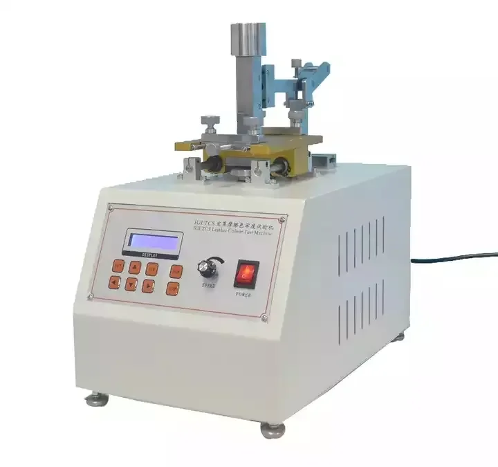 Leather Abrasive Testing machine Leather Rub test equipment IULTCS Rubbing Color Fastness Crocking Tester