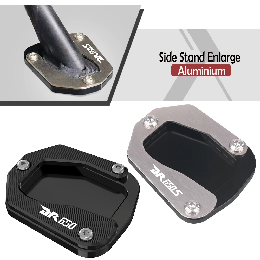 Motorcycle Kickstand For SUZUKI DR650S SE DR650SE DR650 SEM 1996~2025 2022 2021 DR 650 Accessories Side Stand Enlarge Extension