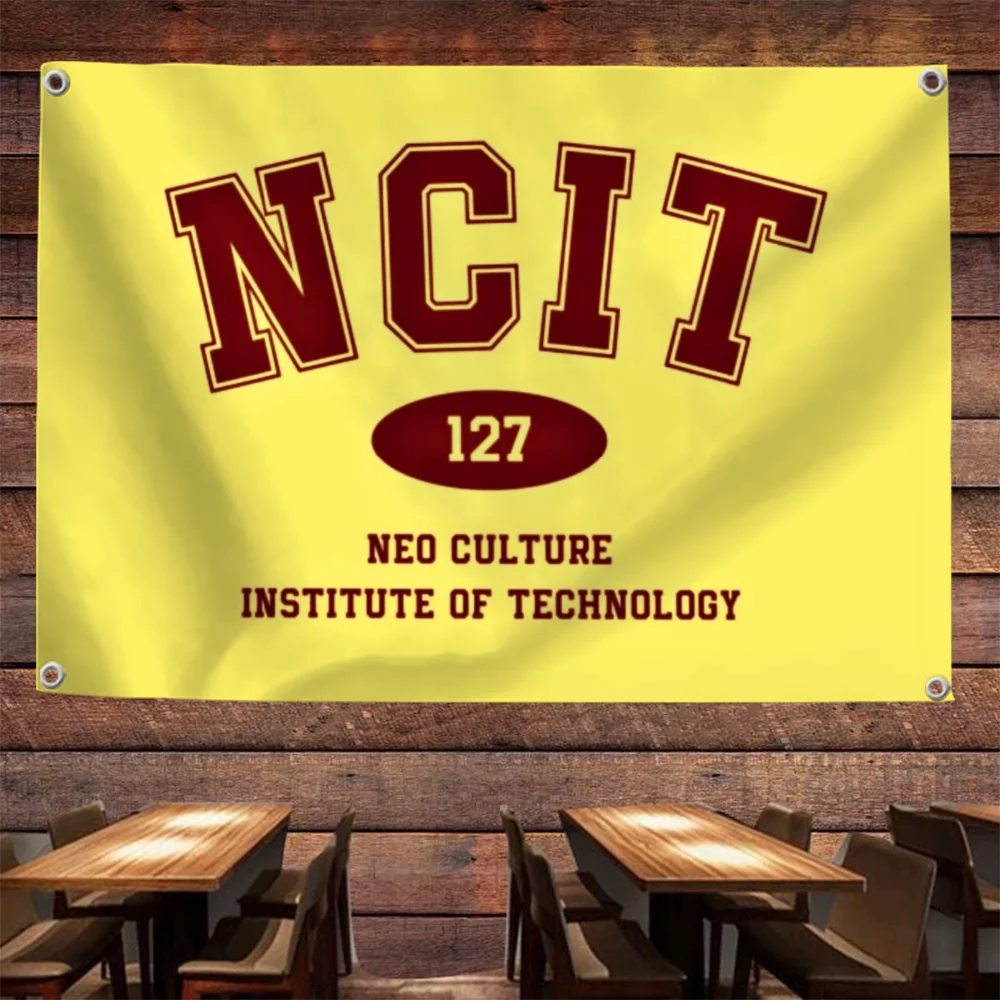 Flag Pride Home Outdoor Decorations NCT Advertising Custom Flags for Rooms Workshop Flags Room Decor Penetration Wall Decoration