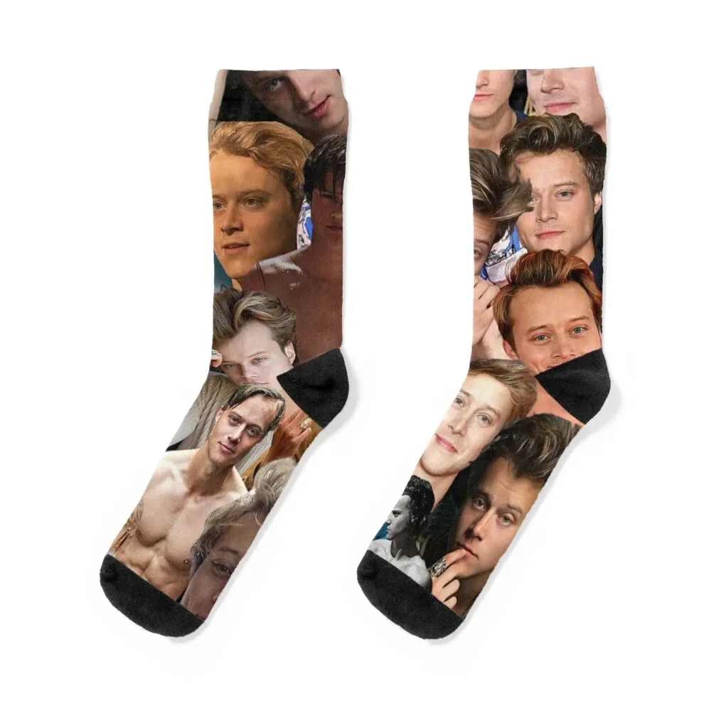 rudy pankow photo collage Socks Run hockey Socks Women Men's