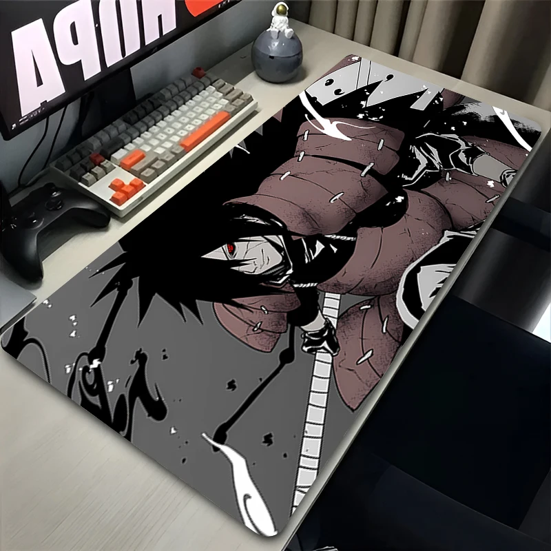 Mouse Pad Non-Slip Rubber mousepads Game player notebook computer Pad table mat PC carpet N-NARUTOS Uchiha Madara Mousepad XXL