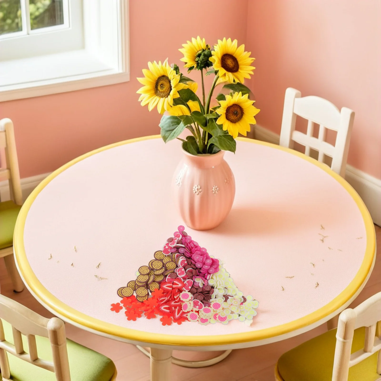 5 قطع من الرشات المصغرة للعب الواقعي والطعام النابض بالحياة واللحوم المزيفة والخضروات للحرف اليدوية في المطبخ #6