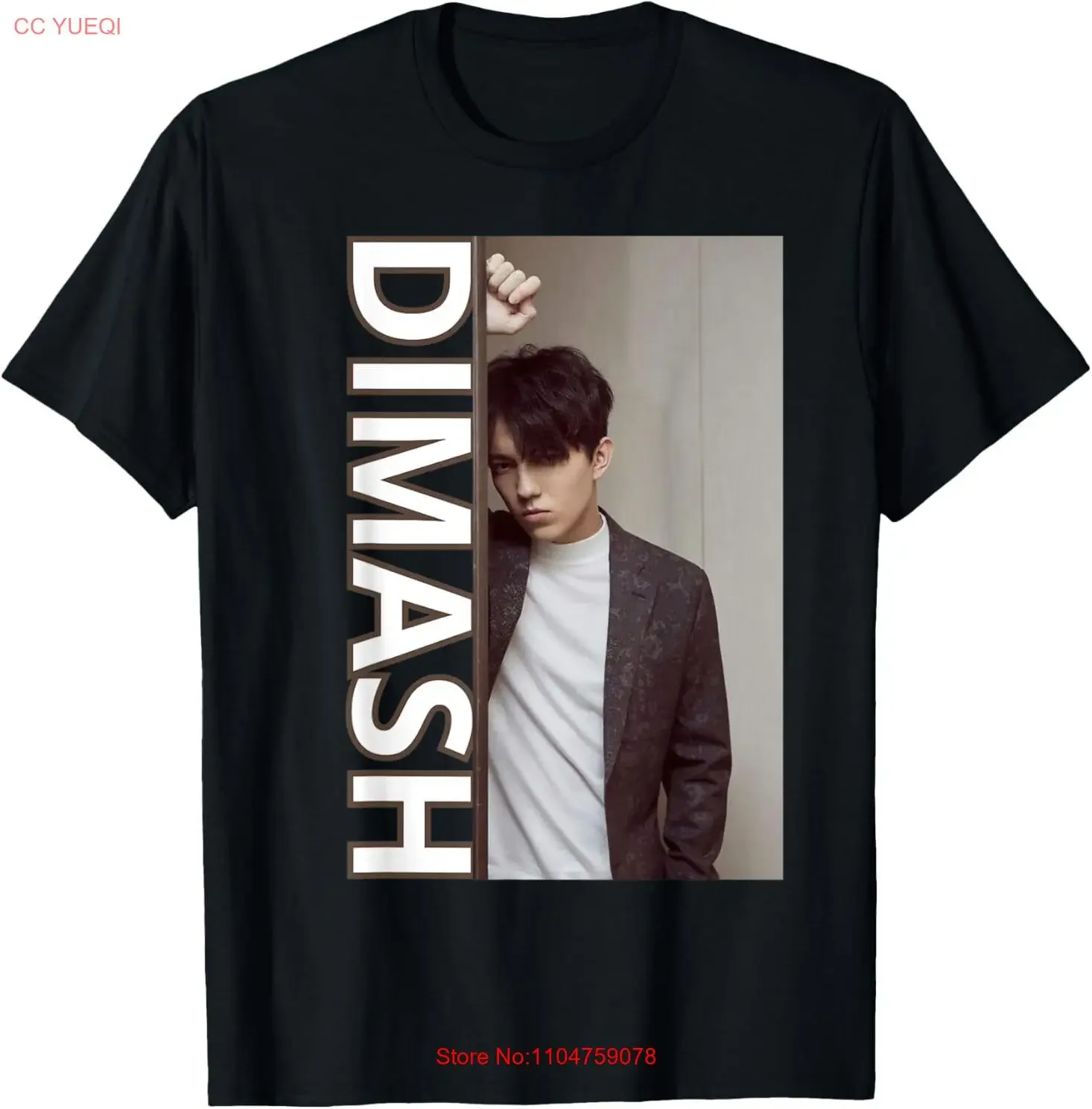 Dimash Inspired Dear Dears Forever Music Art T Shirt vintage Washed fashion streetwear Slightly designer clothes Breathable