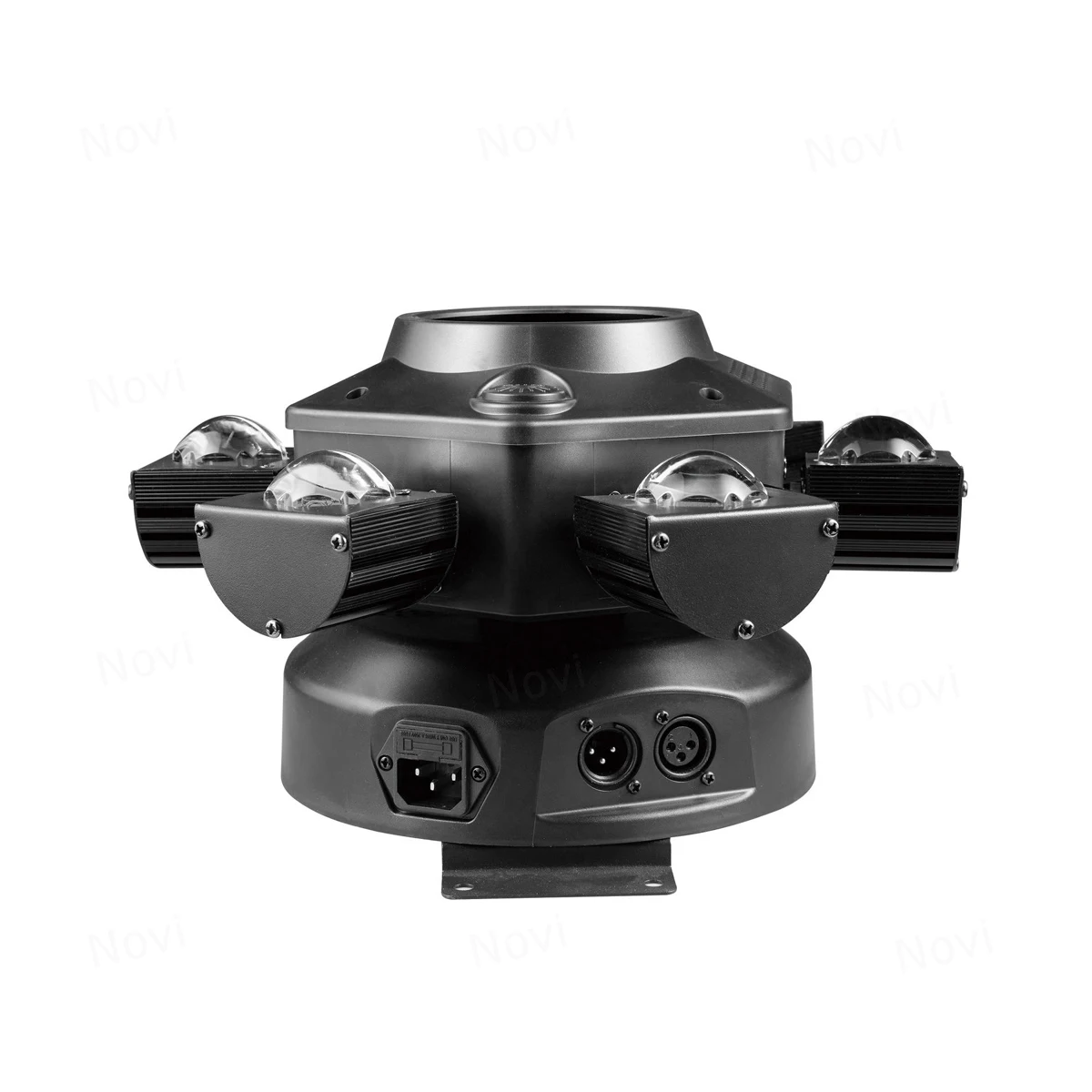 Profissional Spider Strobe Disco Light, Bee Eye Laser Beam, Six Arms LED girando Moving Head Lamp, controle de voz, Popular, novo estilo