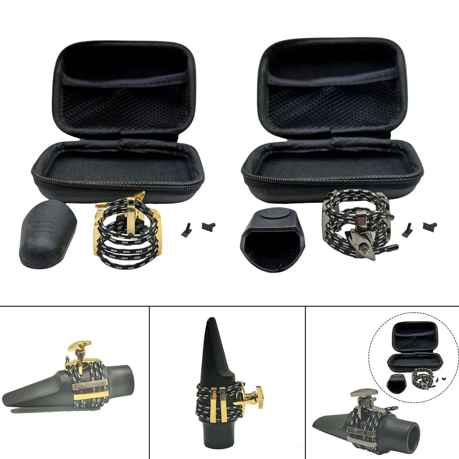 compact-saxophone-clarinet-ligature-fastener-durable-mouthpiece-holder-for-professional-stage-practice