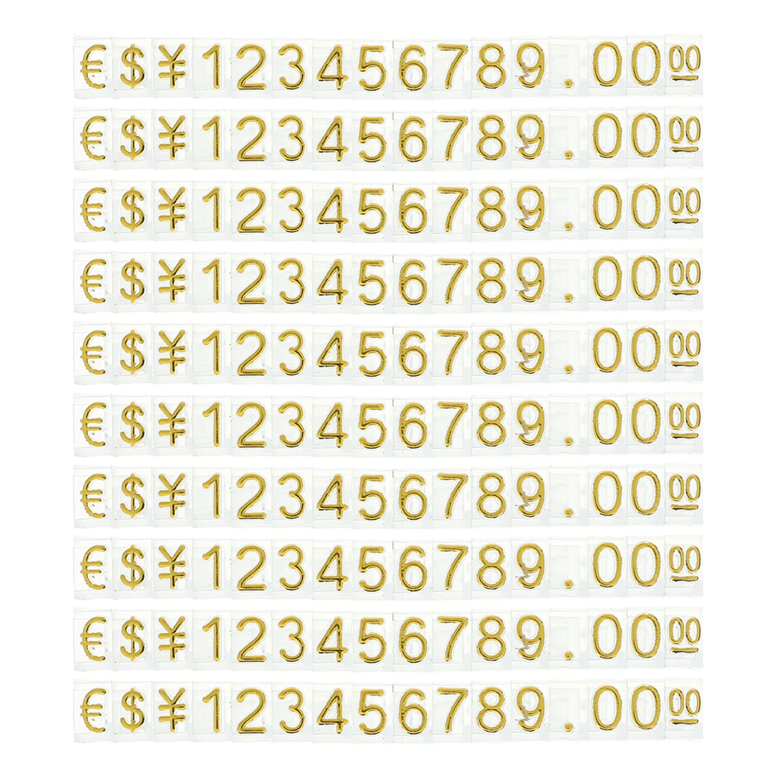 

20pcs Price Tag Cube Adjustable Pricing Display Stand For Jewelry Clothes Crafts Retail Label Blocks Counter Tags Price Display