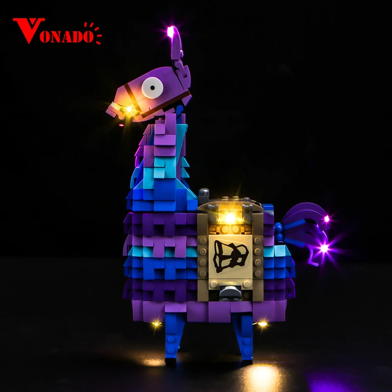 Vonado 5V LED Light 77071 Set Suitable for Supply Llama Building Blocks Gift (Lighting Accessories Only)