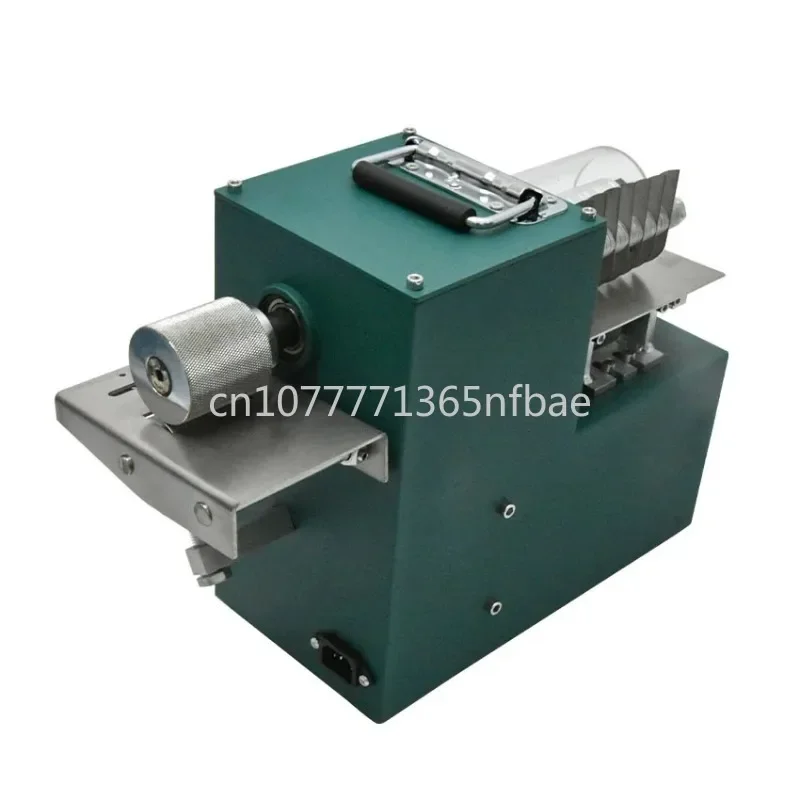 

Professional leather tool 50W belt cutting machine, electric hot edge indentation machine 110V-220V double head leather machine