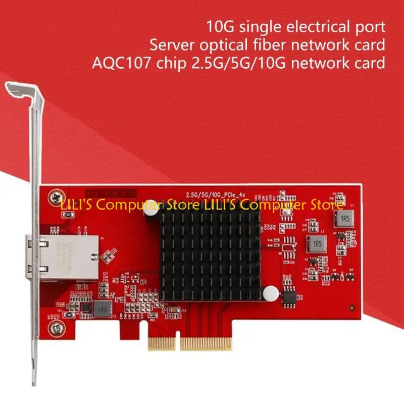 

A52B Stable PCIe Ethernet Adapters for Computer 10Gbps Data Transfer Optimized Heat Management