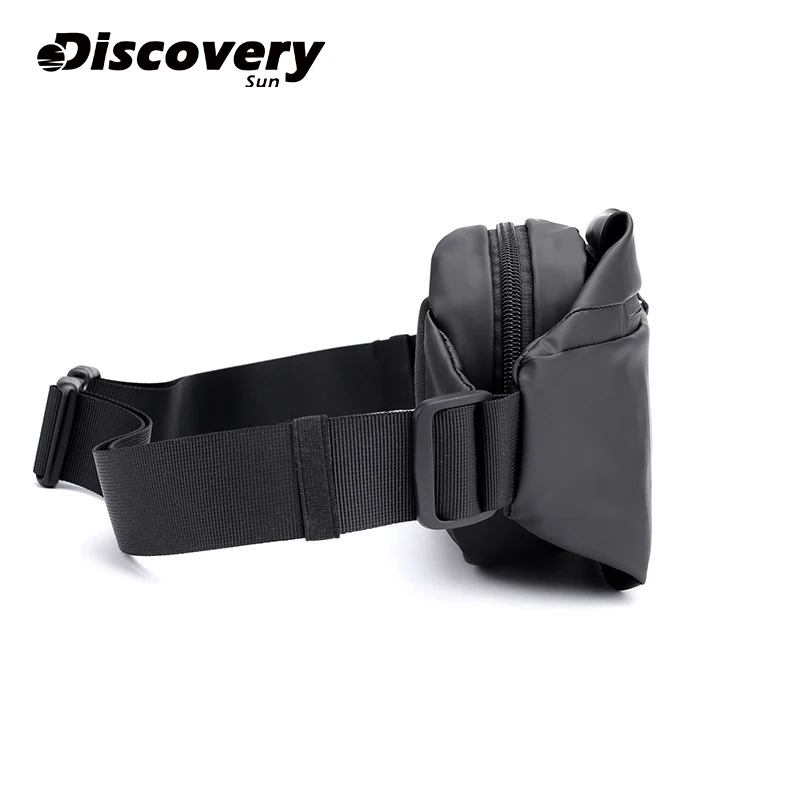 DISCOVERY-SUN Unisex Leisure Fashion Shoulder Bag South Korean Youth Multi Pocket Schoolbag Nylon Waterproof Crossbody Bag